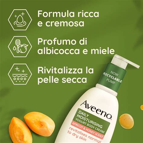 Aveeno Crema Corpo Idratante Per Una Pelle Vellutata E Luminosa Yogurt