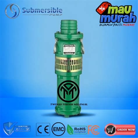 Jual Pompa Celup Air Sirkulasi 3kw Submersible Pump Tambak Udang Kolam