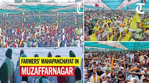 Skm Leader Balbir Singh Rajewal Addresses Farmers Mahapanchayat In Up