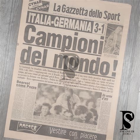 Italia Campione Del Mondo