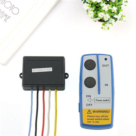 Interruptor De Controle Remoto Sem Fio Enrolador De Portão Cama De Descarga 12v Caminhão De