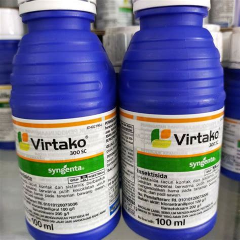 Jual Virtako Sc Insektisida Syngenta Ml Shopee Indonesia