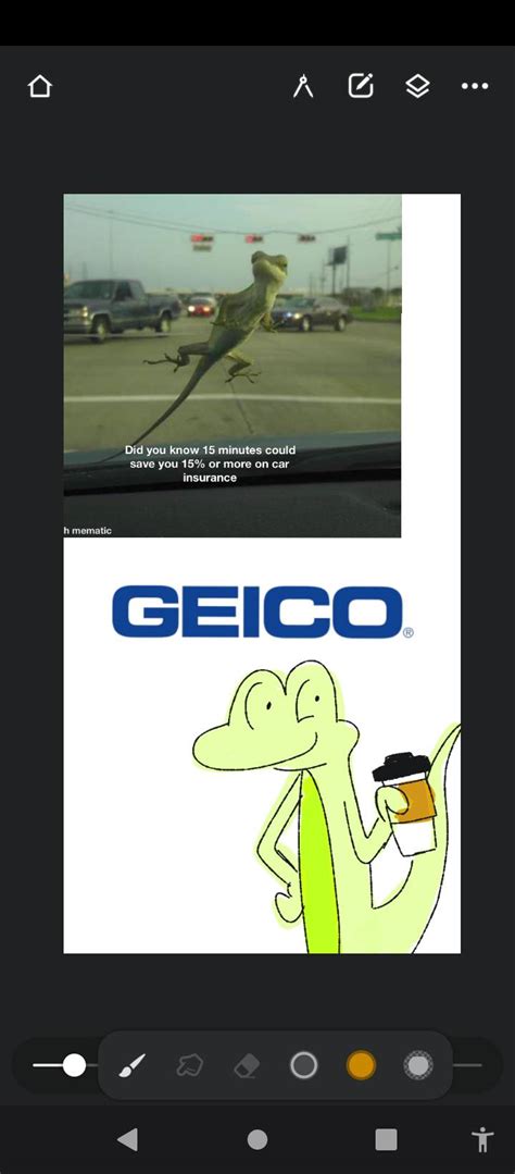 Geico Lizard by JosephG337 on DeviantArt