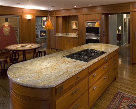 Granite Countertop Kitchen Island | Houzz