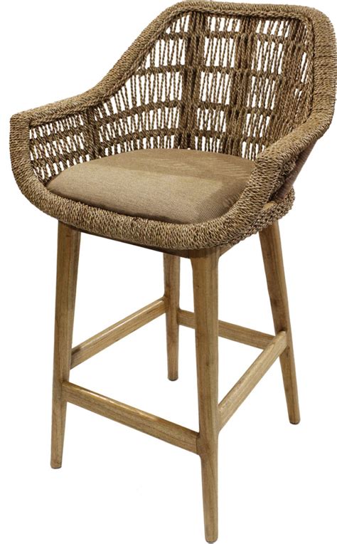 Leia Bar Stool Beach Style Bar Stools And Counter Stools By