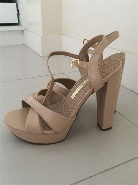 Sand Lia Nude Plataforma Sand Lia Feminina Via Marte Usado Enjoei