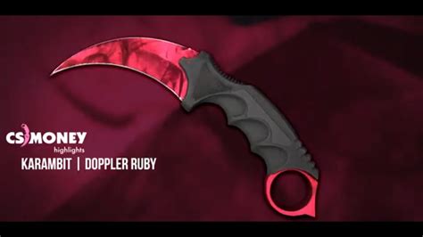 CS GO Karambit Doppler Ruby YouTube