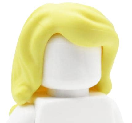 Lego Friends Minifigure Hair Blonde Long Wavy Extra Extra Bricks