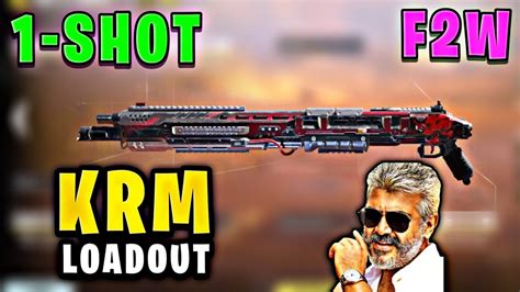 Best Krm 262 Gunsmith In Br 🔥one Shot Krm Loadout Br 🔥 Codmobile Battle