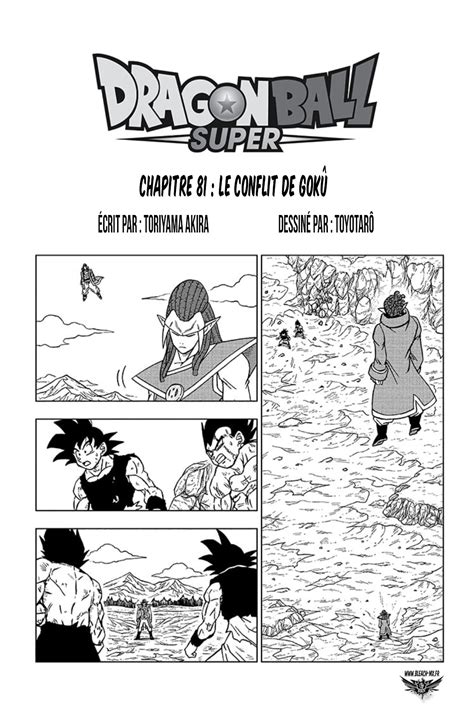 Dragon Ball Super Chapitre Vf Dragon Ball Super France