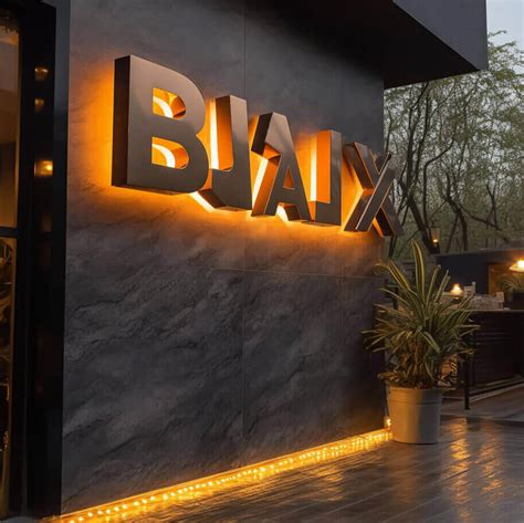 backlit signage sign  backlight lit signs  businesses