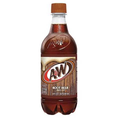 Aandw Root Beer 20 Fl Oz