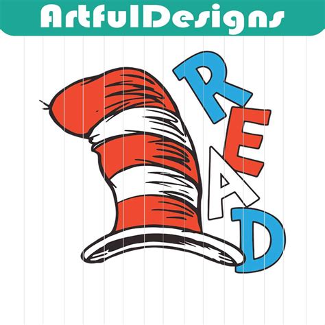 Dr Seuss Read Svg, Dr Seuss Svg, Seuss Svg, Dr Seuss Gifts, - Inspire ...