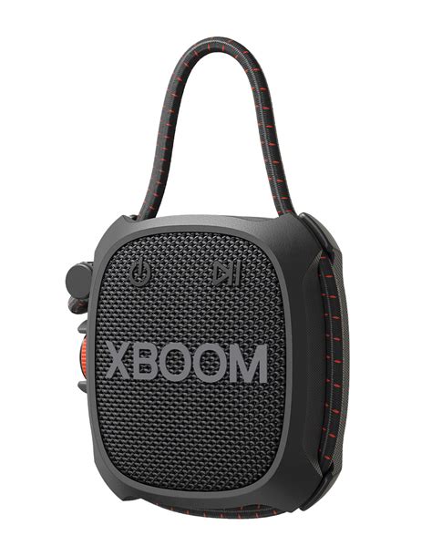 Parlantes Bluetooth portátil LG XBOOM Go XG2TBK de grado militar y