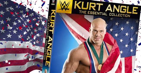 Exclusive Updated Cover Art For Wwe Kurt Angle The Essential