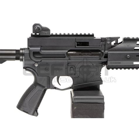 Gandg Airsoft Cm16 Lmg Stealth Aeg Defcon Airsoft