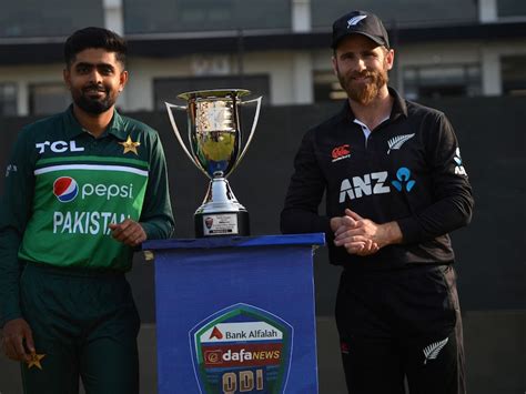 Pakistan Vs New Zealand 1st Odi When And Where To Watch Live Telecast