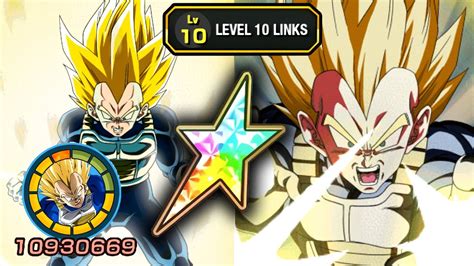 New Agl Ssj Vegeta Showcase Level Links Dragon Ball Z Dokkan