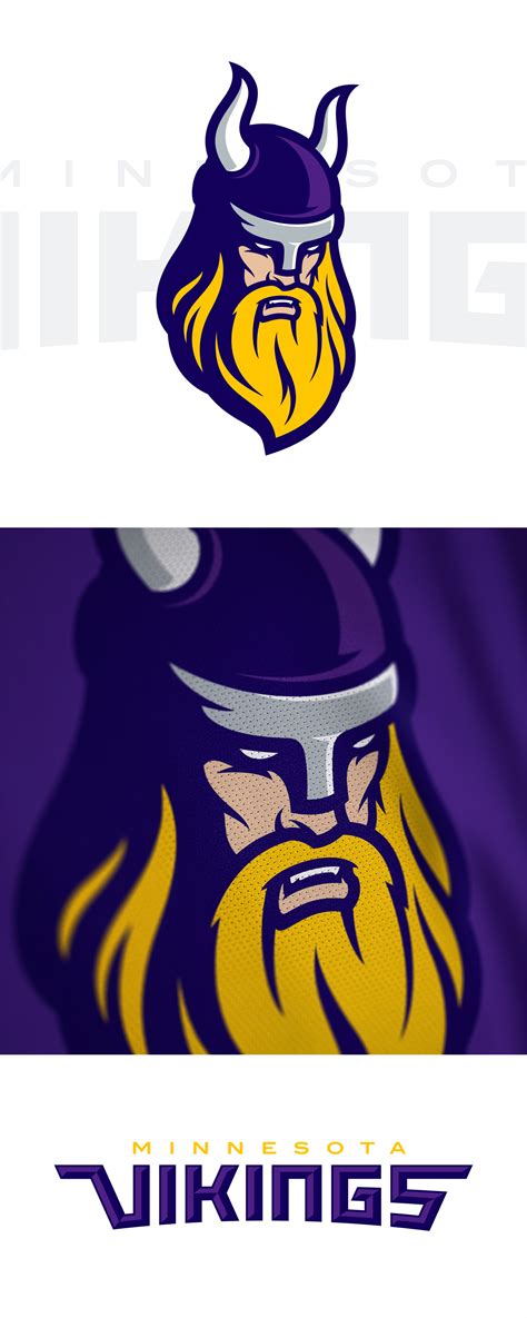 Minnesota Vikings Rebrand Concept on Behance