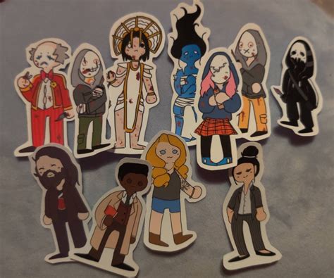 Dead By Daylight Sticker Pack 4 Etsy