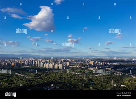 Have A Birds Eye View Of Beijing Stock Photo Alamy