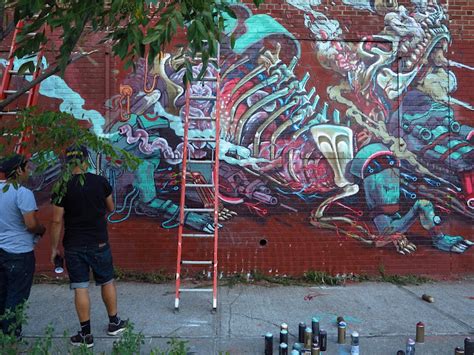 Nychos X Smithe New Mural In New York City Usa Streetartnews