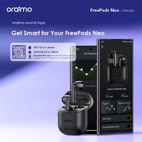 Oraimo Freepods Neo Enc Hour Long Playtime Half In Ear True Wireless