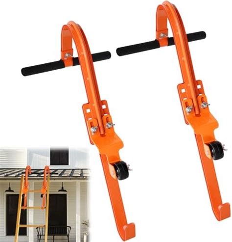 Telescoping Ladder Hook Stabilizers Standoff Roof Hook Kit Grip