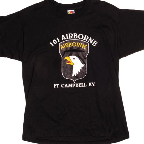 Vintage Us Army 101 Airborne Tee Shirt 1990 S Size Me Gem