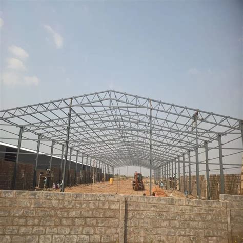 Mild Steel Prefabricated Factory Shed Structure At Rs 200 Sq Ft