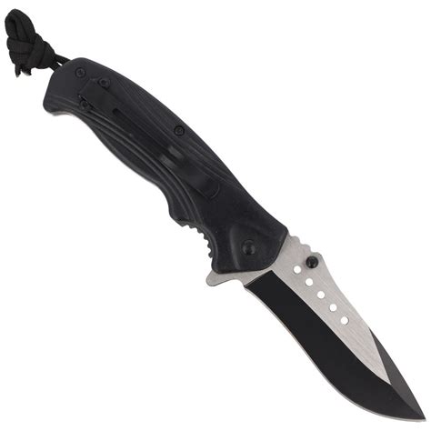 Nóż składany Herbertz CJH Hit Black Grey Drop Point 90mm 44231