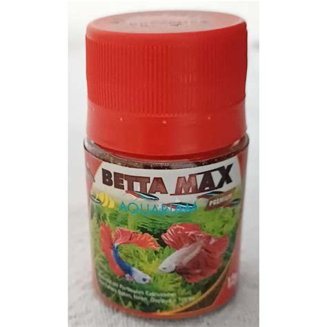 Ração Para Peixe Beta - Ração para peixe Beta, Betta Max Premium Com Alho 12g com 20 Unidades ...