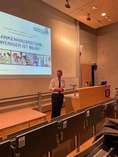 Prof Graf Uniklinik Frankfurt Harvard Club