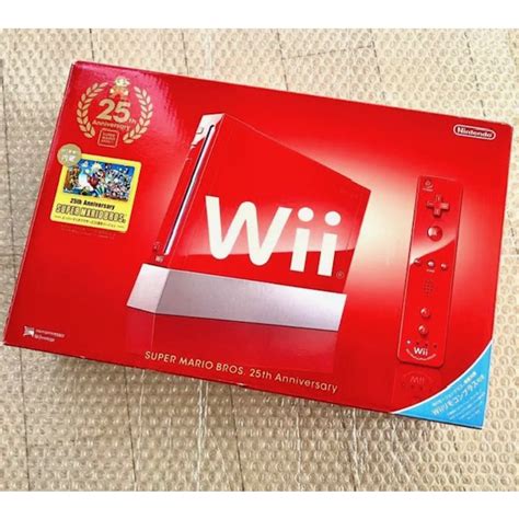 Limited Edition Wii Super Mario 25th Anniversary Model Main Set