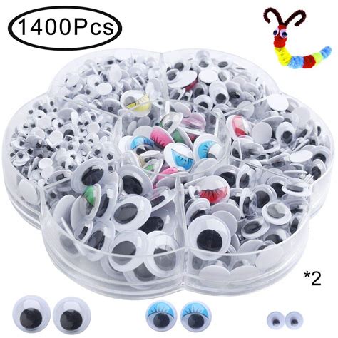 Wiggle Eyes Googly Eyes Sticky Mm Outee Pcs Self Adhesive