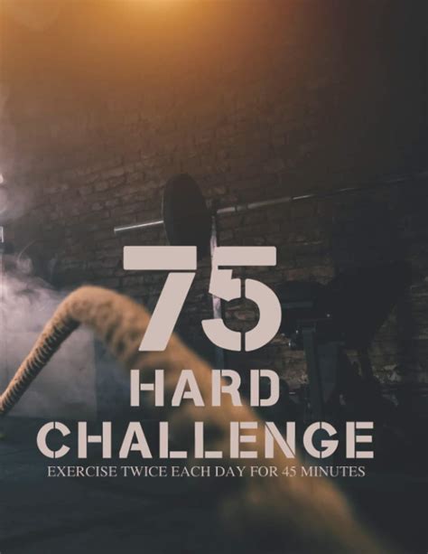 75 Hard Challenge Journal 75 Hard Challenge Book Andy Frisella Runnig