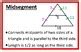 Geometry Classroom Posters Midsegment Median Altitude And More