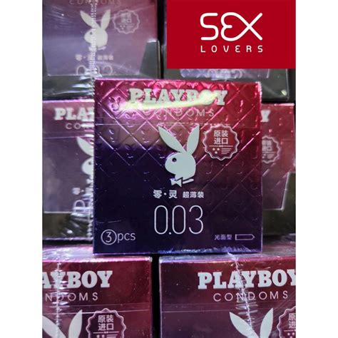 Natural Latex Rubber Playboy Platinum Ultra Thin Natural Rubber Latex Condoms Sex Toys Fo