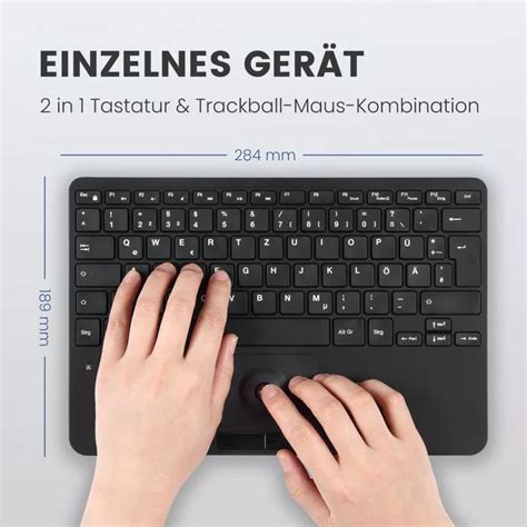 Perixx PERIBOARD 526 H DE Kabelgebundene Mini USB Tastatur Mit