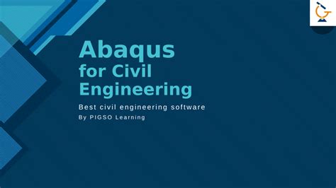 Pdf Abaqus Simulation Software For Civil Engineering