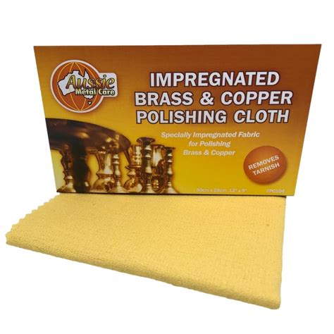 Amc Brass And Copper Polishing Cloth With Anti Tarnish Single Pack