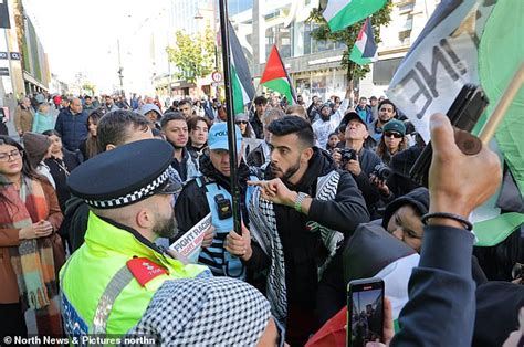 Pro Palestine Protests Erupt Across Uk Amid Warnings Of Arrests For Hamas Support