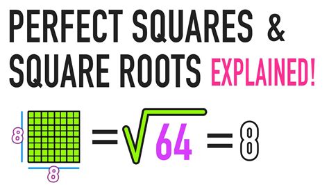 Square Root Perfect Squares