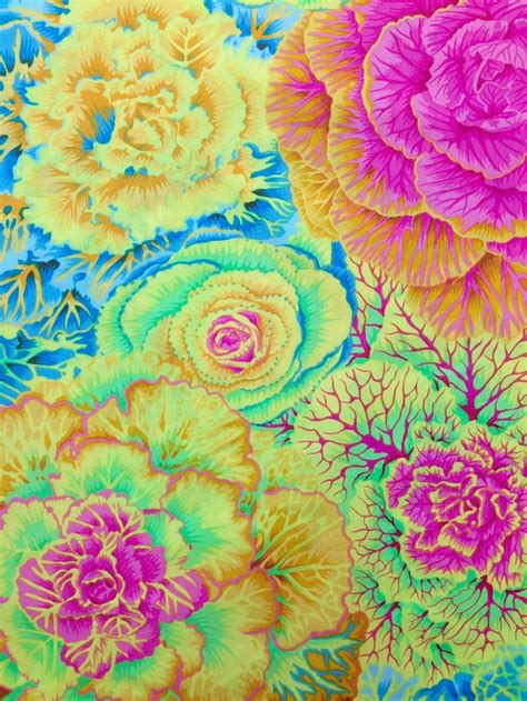 Kaffe Fassett Fabric Phillip Jacobs Classics Brassica Pj Etsy