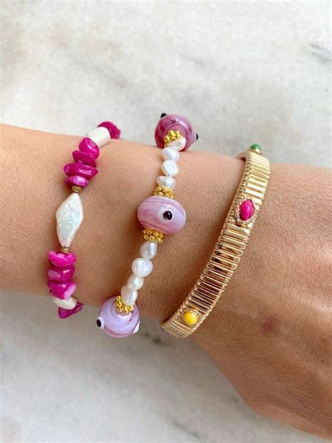 Colorful Stackable Beaded Bracelets Warehouse Of Ideas