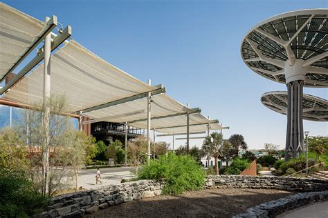 An Ethereal Canopy Of High Tech I Mesh Floats Above Expo Dubai