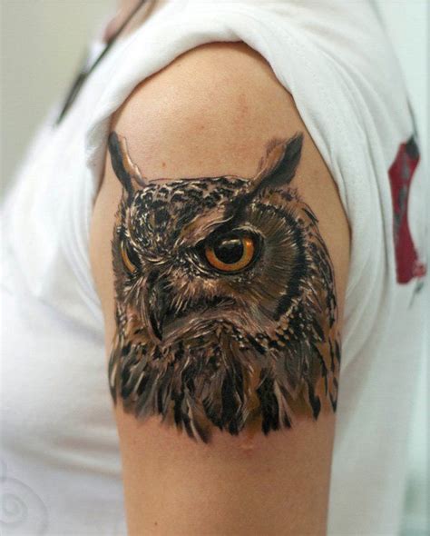 55 Awesome Owl Tattoos Cuded Owl Tattoos On Arm Owl Tattoo Meaning