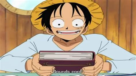 One Piece Luffy S Reading Book Youtube