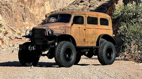 A Wwii Era Dodge Wc26 Weapons Carrier Rebuilt For The Apocalypse