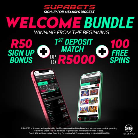 Supabets On Twitter Welcome Bundle R Sign Up St Deposit